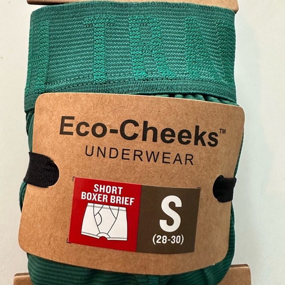 Duluth Trading Co. Mens Eco-Cheeks Boxers Mens Sz Sm Green New - Picture 3 of 3